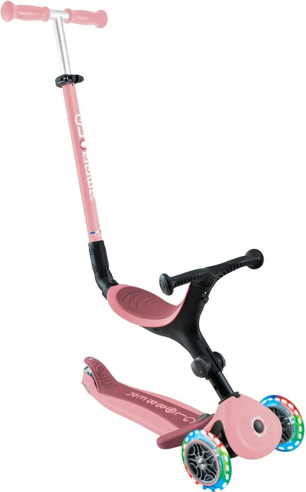 TROTTINETTE 3 ROUES EVOLUTIVE GO UP ACTIVE LIGHTS ROSE