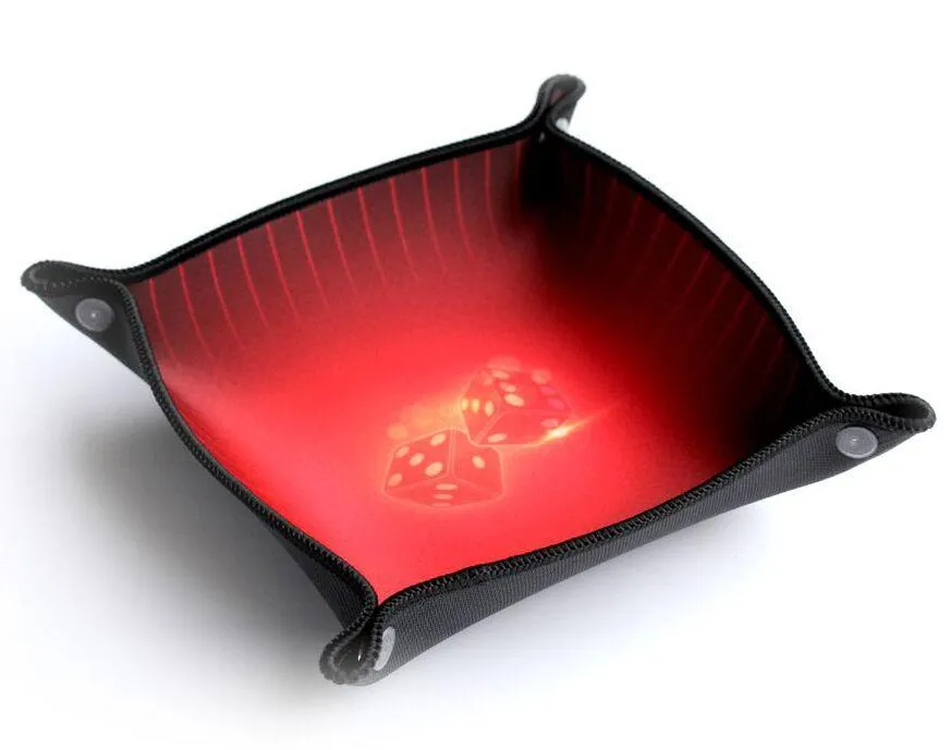 PISTE DE DES RUBIS (ROUGE 21X21 CM)