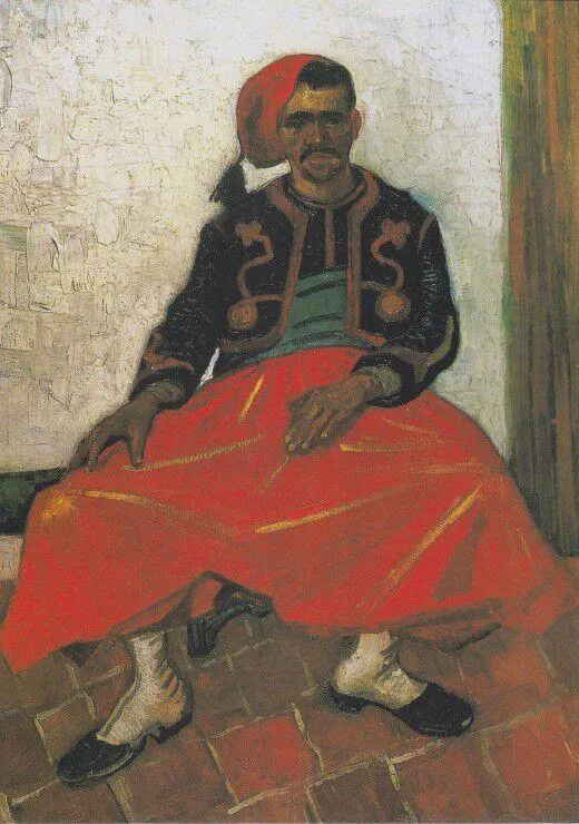 VINCENT VAN GOGH - LE ZOUAVE, 1888