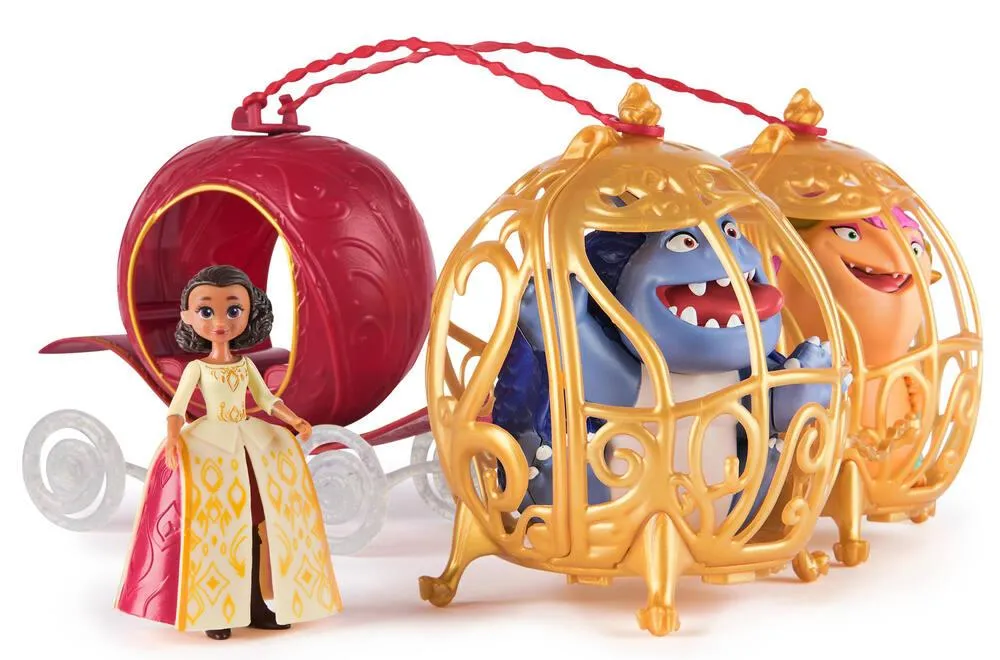 ELLIAN ET LE SORTILEGE - PLAYSET CARROSSE MAGIQUE ET FIGURINES ENVOUTE