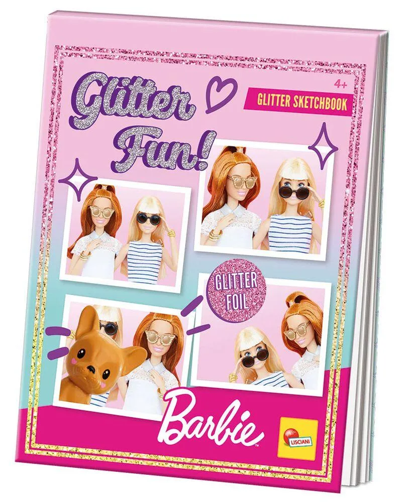 BARBIE PAILLETTES - LIVRE DE COLORIAGE