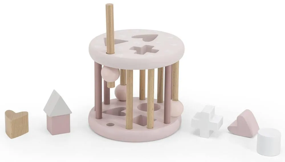 LABEL LABEL - ROUE TRIEUR DE FORMES- ROSE