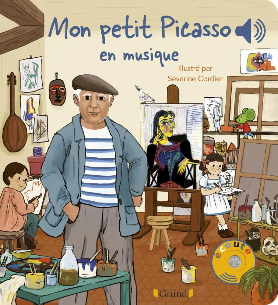 MON PETIT PICASSO EN MUSIQUE - LIVRE SONORE
