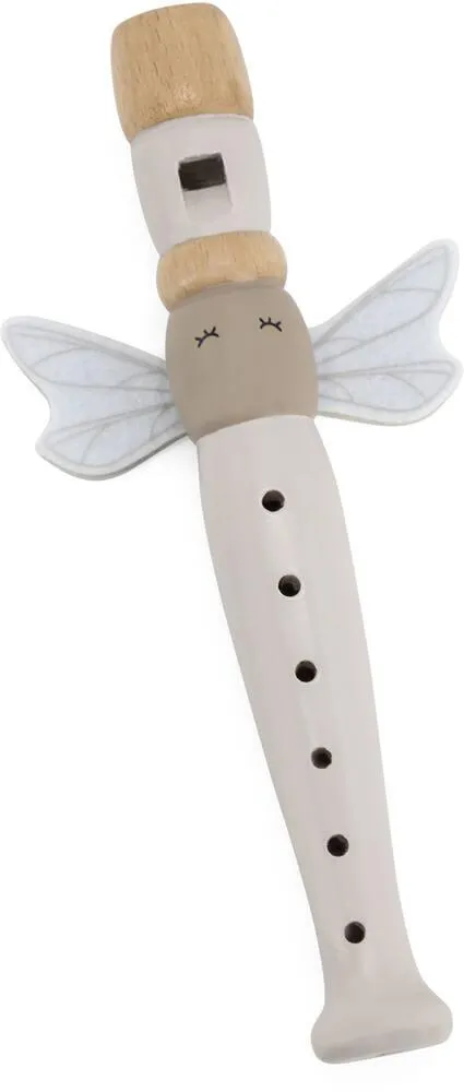 LABEL LABEL - FLUTE EN BOIS - NOUGAT