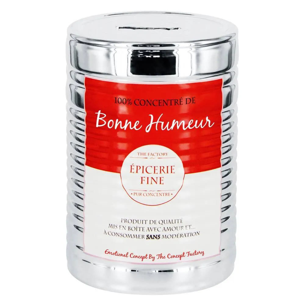 TIRELIRE CONSERVE 100% CONCENTRE