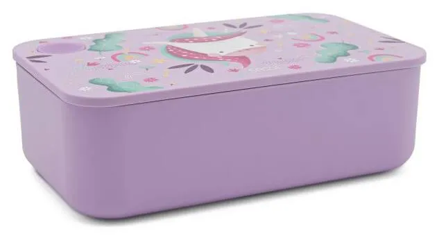 BOITE A LUNCH EN TPER SPARKLY LA LICORNE