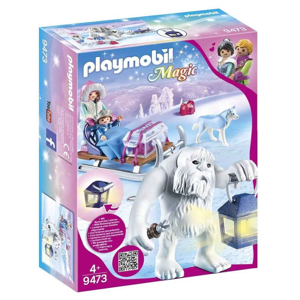 YETI AVEC TRAINEAU - 9473