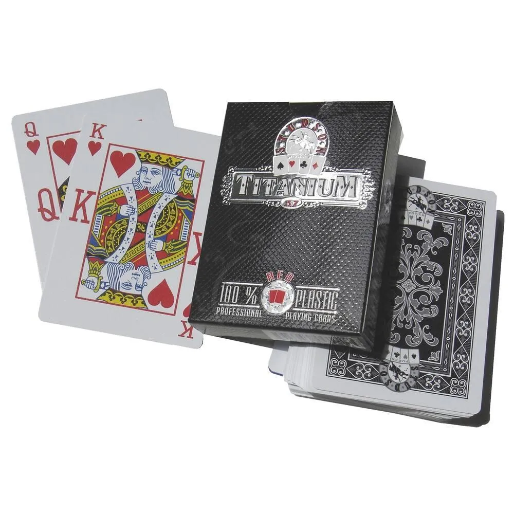 1 JEU POKER 100% PLASTIQUE