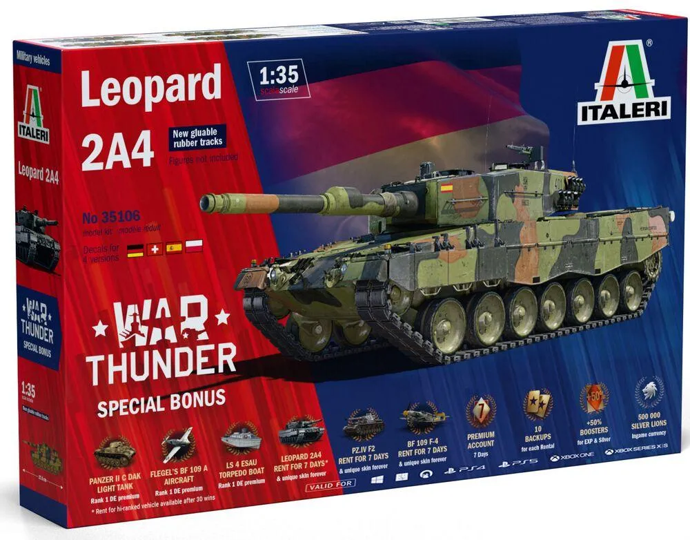 1/35 LEOPARD 2A4 WAR THUNDER
