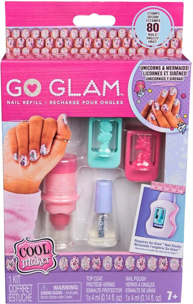 COOL MAKER - COFFRET RECHARGES GO GLAM NAIL STUDIO