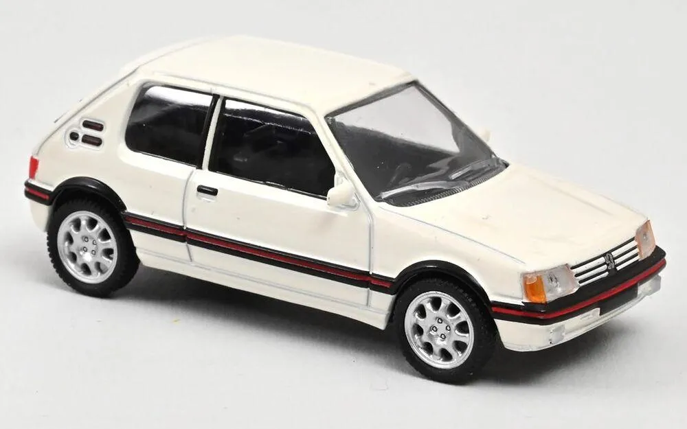 1:54 PEUGEOT 205 GTI 1988 BLANC MEIJE