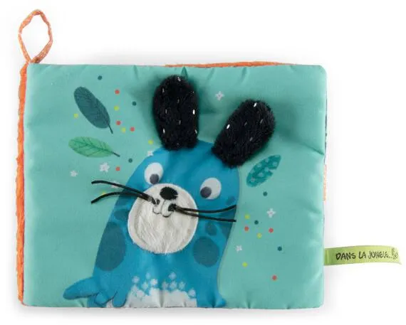 ALBUM PHOTO TEXTILE PANTHERE DANS LA JUNGLE