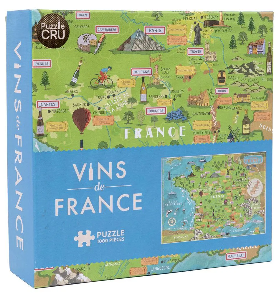 PUZZLE DES VINS DE FRANCE