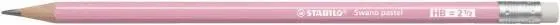 STABILO SWANO PASTEL BOUT GOMME HB - ROSE