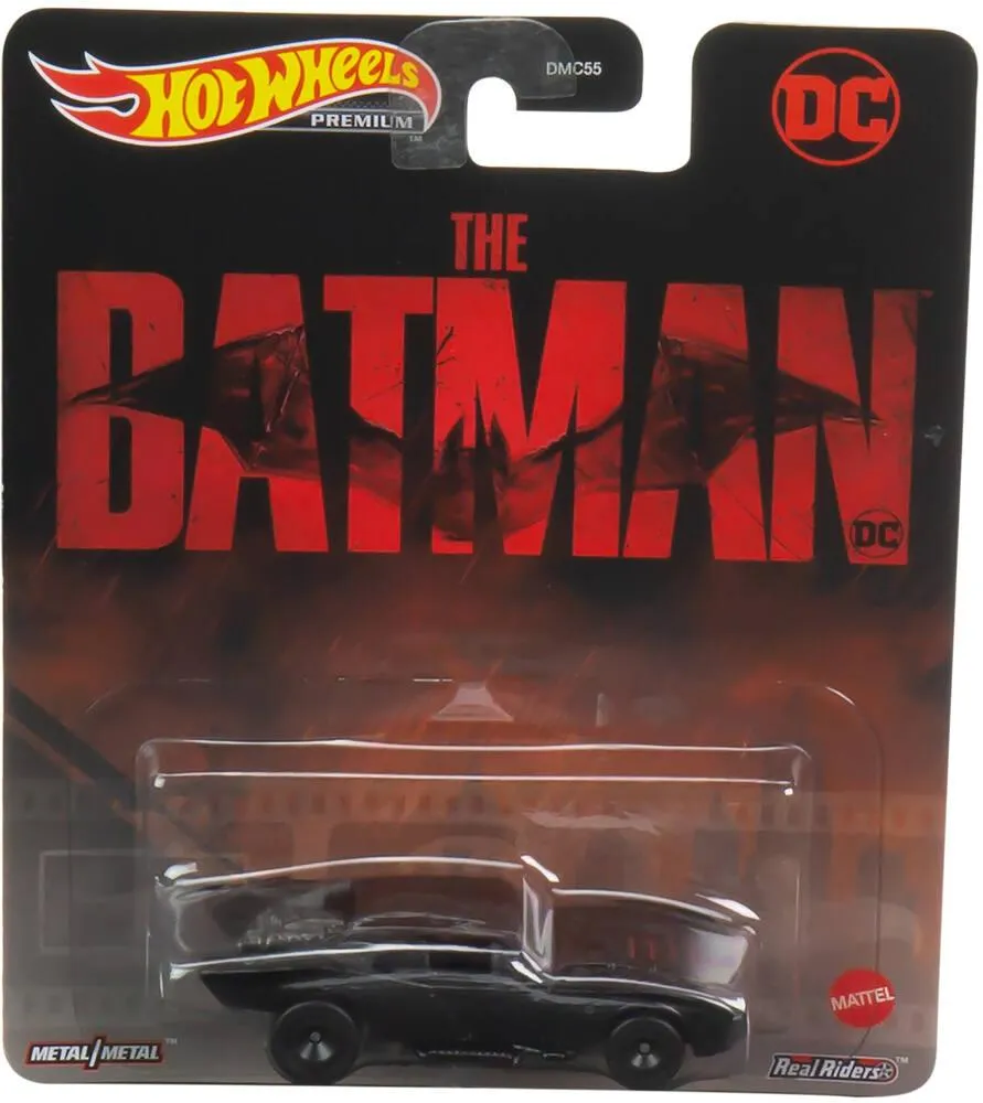 1/64 DC COMICS - VEHICULE - HOT WHEELS - BATMAN - PETITE VOITURE DE COLLECTION RETRO