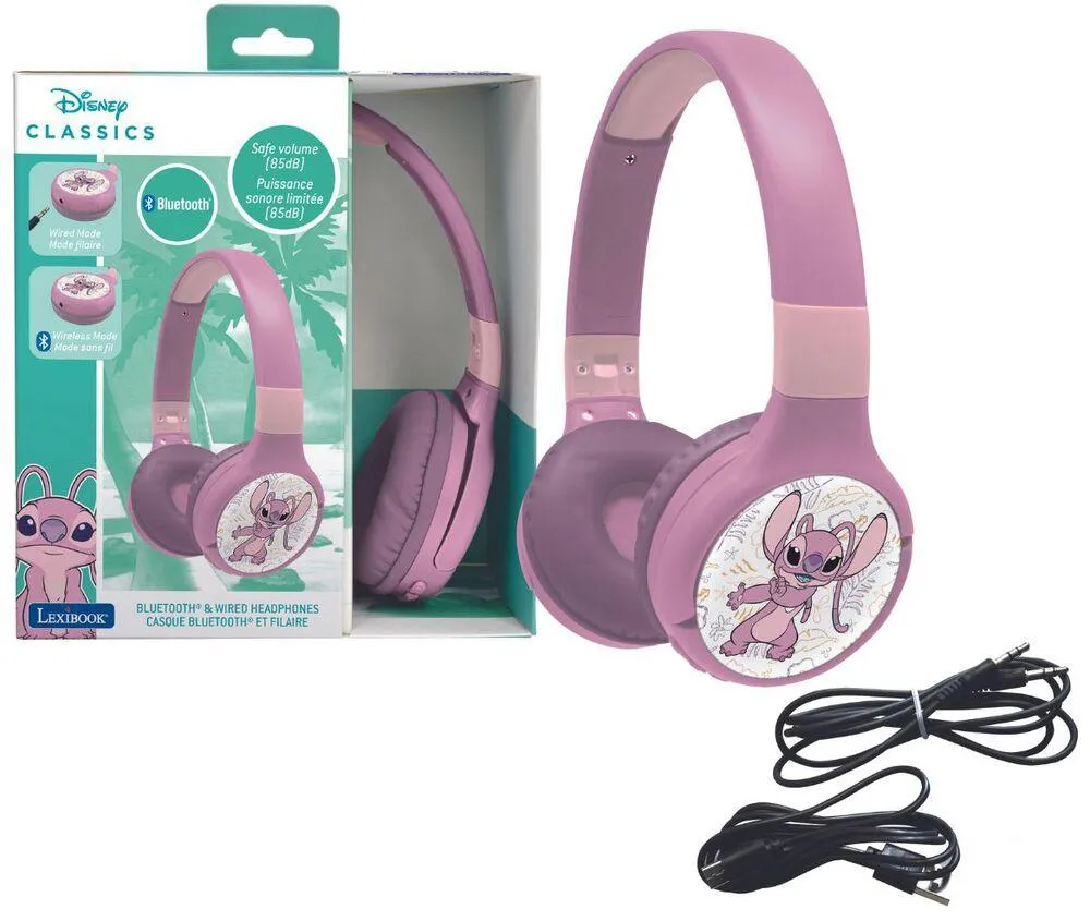 ANGEL - CASQUE 2 EN 1 BLUETOOTH ET FILAIRE PLIABLE