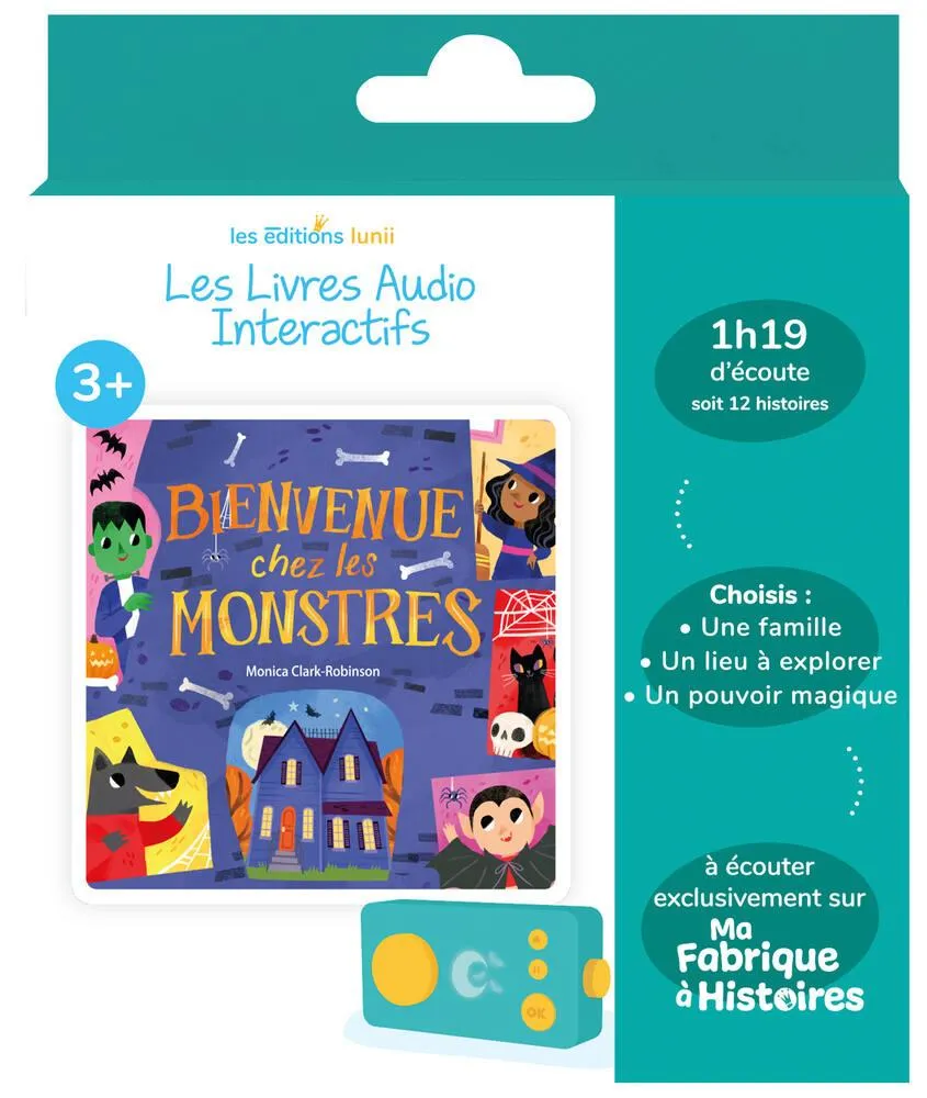 LIVRE AUDIO - BIENVENUE CHEZ LES MONSTRES