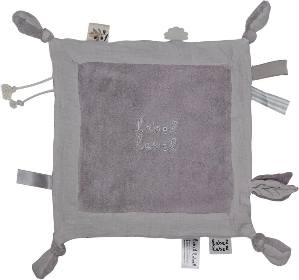 LABEL LABEL - DOUDOU PLAT - GRIS CLAIR