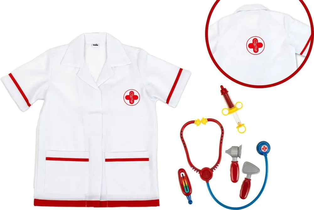 BLOUSE DE DOCTEUR AVEC ACCESSOIRES