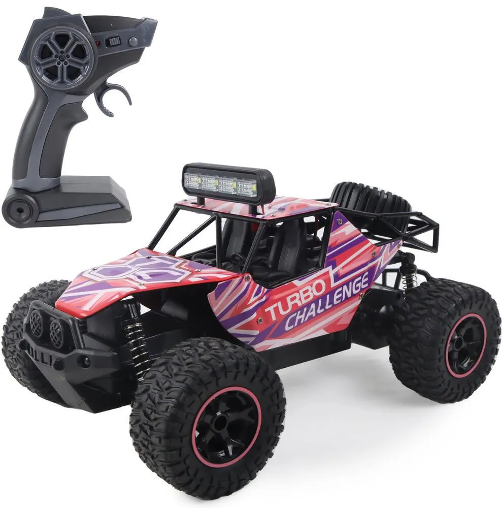 TURBO CHALLENGE - 1:14 VOITURE RADIOCOMMANDEE EXTRA BATTERY OFF ROAD GLAM