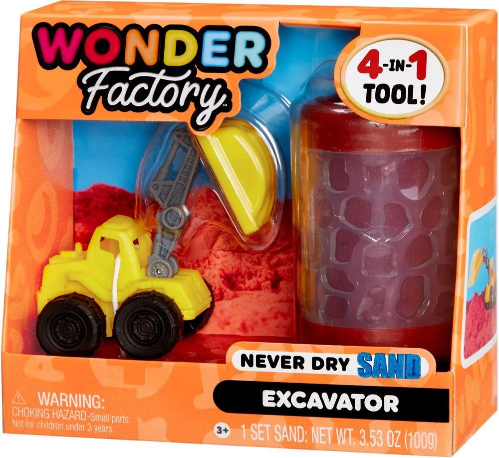 WONDER FACTORY KIT SABLE A MODELER ROUGE + PELLETEUSE