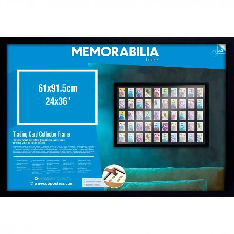 GB EYE CADRE COLLECTOR 50 CARTES A COLLECTIONNER NOIR 91,51CM