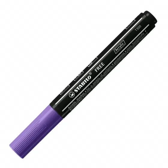 STABILO FREE ACRYLIC T300 - VIOLET