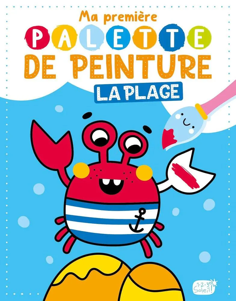 MA PREMIERE PALETTE DE PEINTURE - LA PLAGE