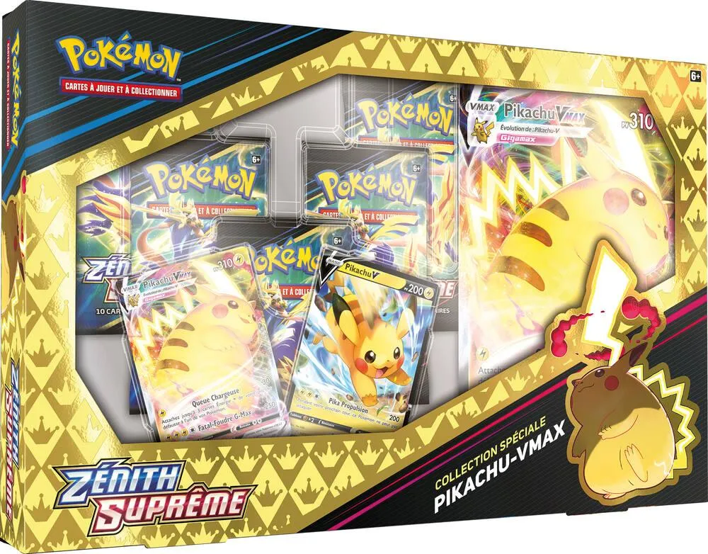 POKEMON - COFFRET COLLECTION SPECIALE- ZENITH SUPREME - PIKACHU V-MAX
