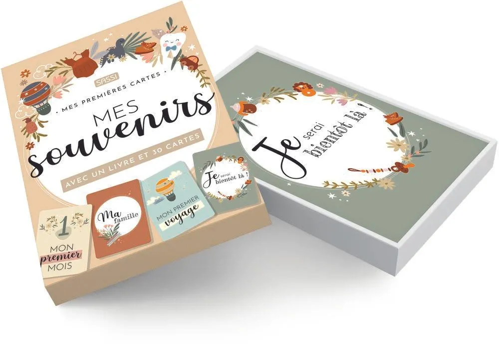 MES PREMIERES CARTES. MES SOUVENIRS