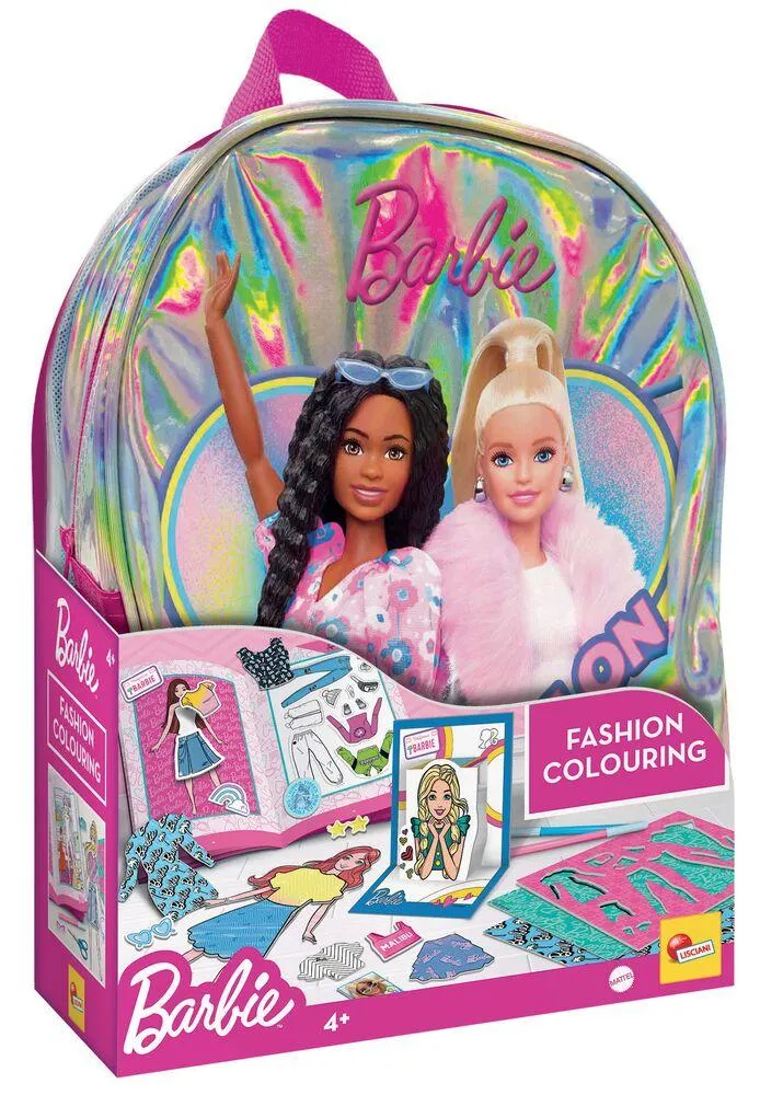 BARBIE FASHION -SAC A DOS ECOLE DE DESSINS