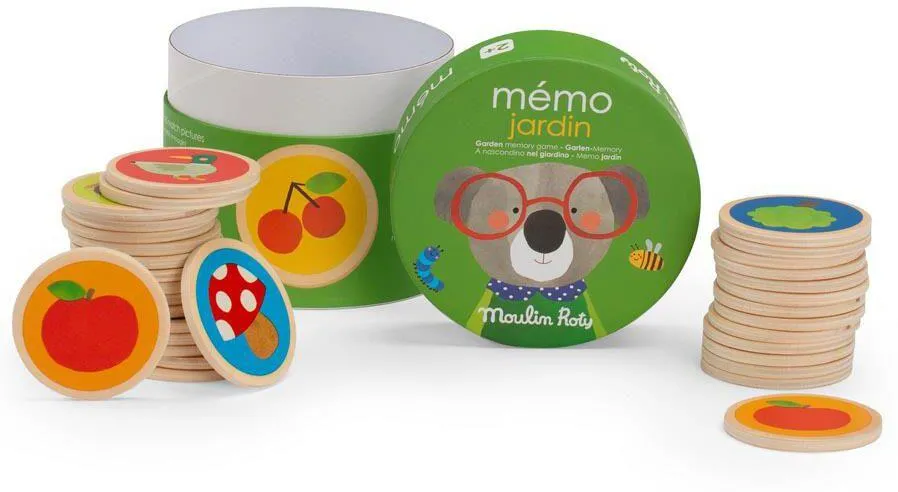 MEMO JARDIN EN BOIS LES POPIPOP