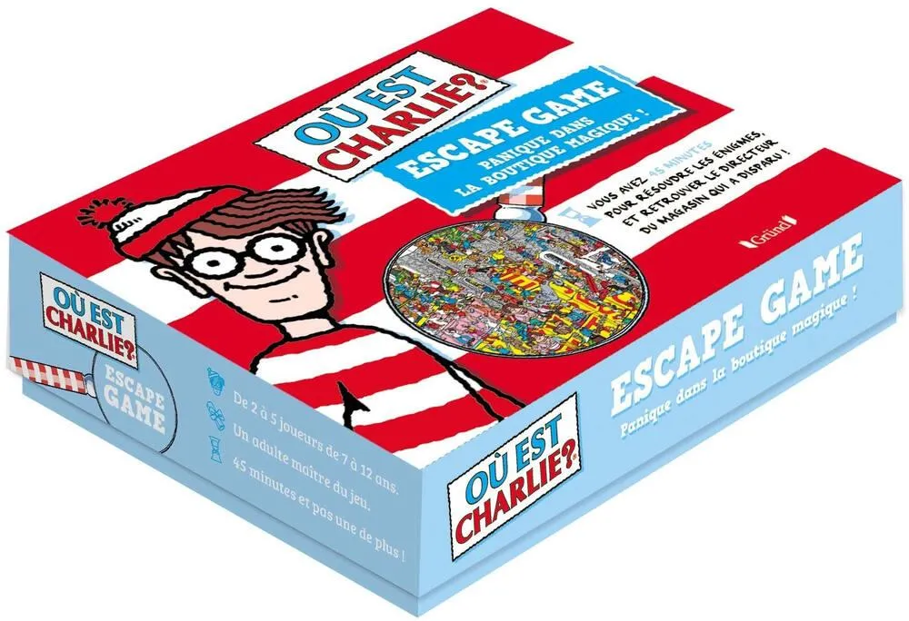 OU EST CHARLIE ? - ESCAPE GAME - PANIQUE DANS LA BOUTIQUE MAGIQUE !