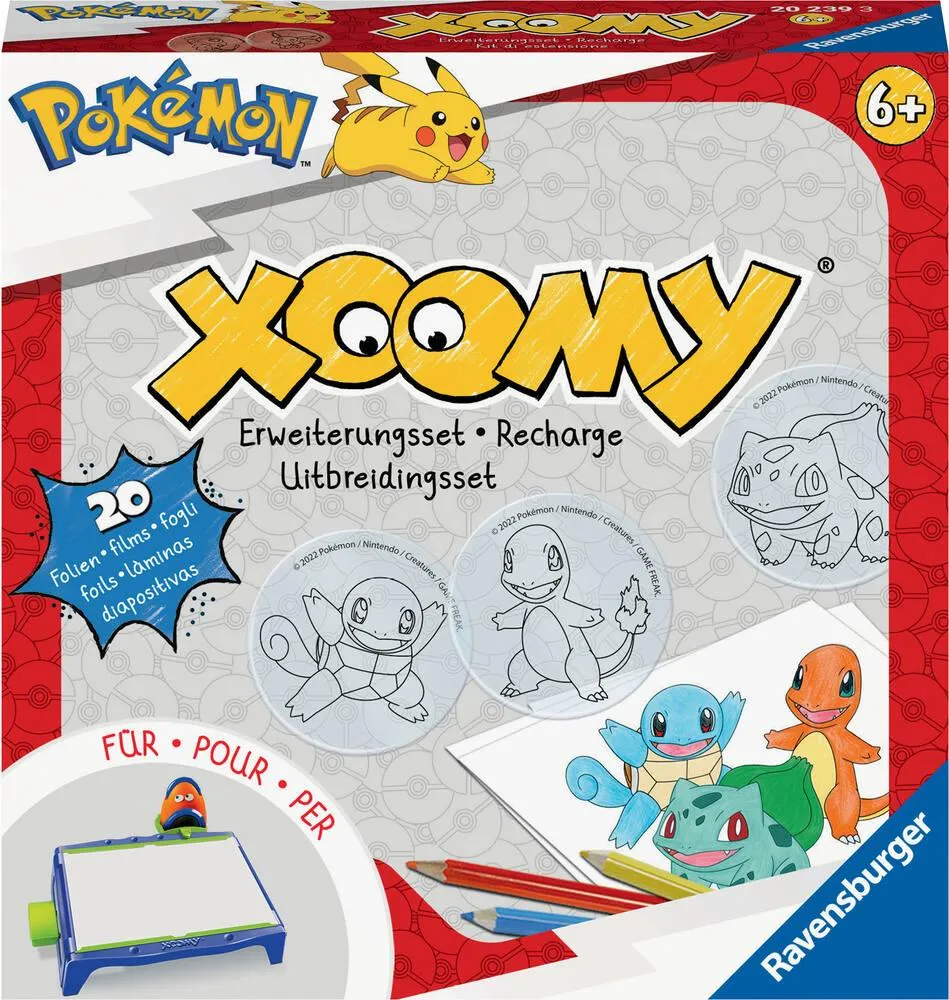XOOMY® - RECHARGE POKEMON