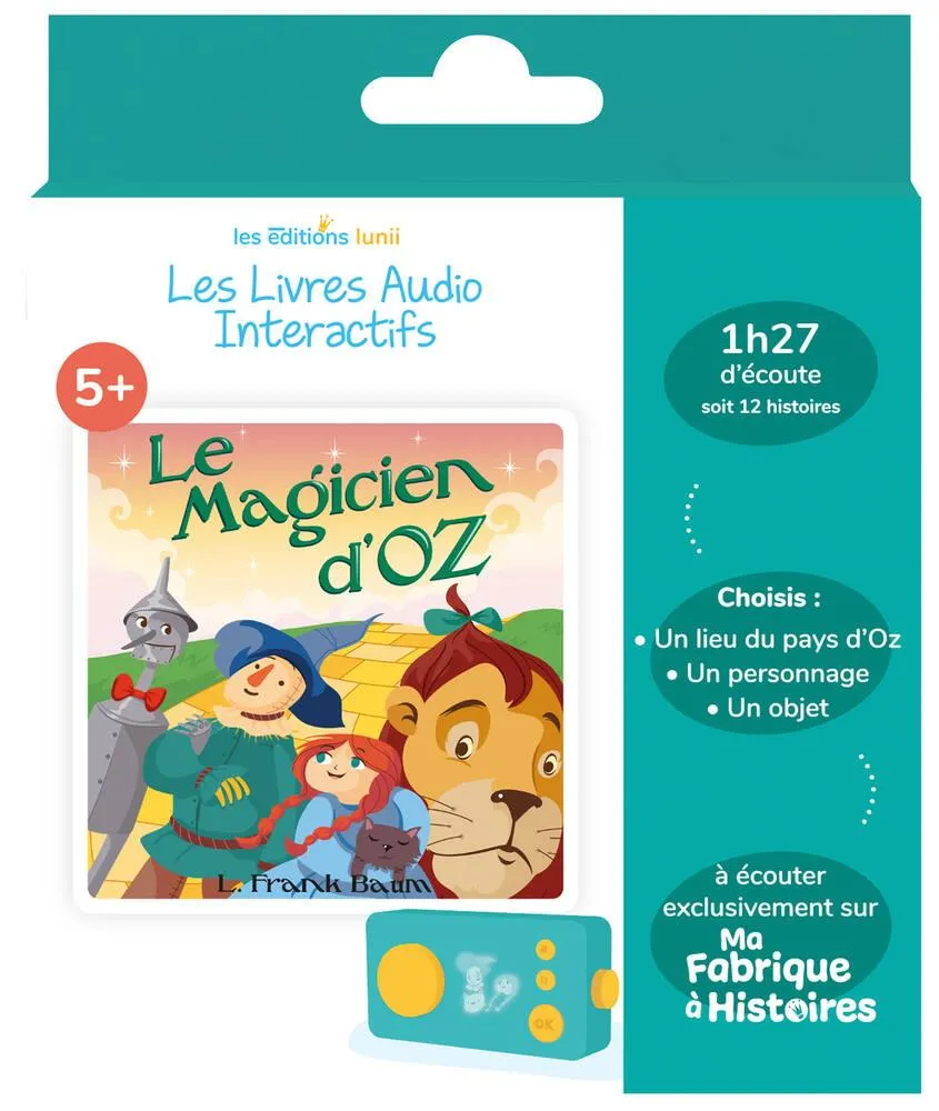 LIVRE AUDIO - LE MAGICIEN D'OZ