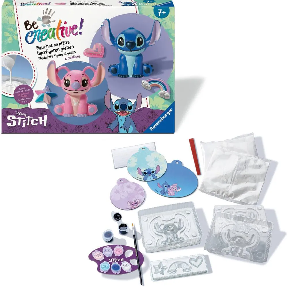 STITCH - BE CREATIVE FIGURINES EN PLATRE