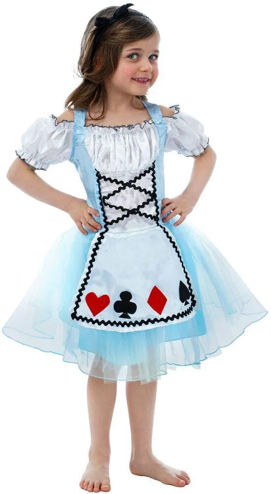 DEGUISEMENT ALICE 2 PIECES TAILLE 128 CM