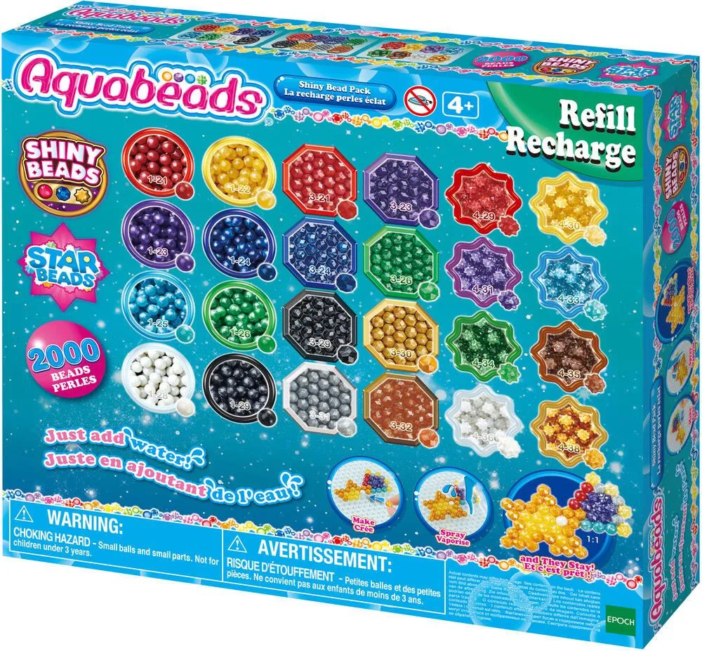 AQUABEADS - LA RECHARGE PERLES ECLATS