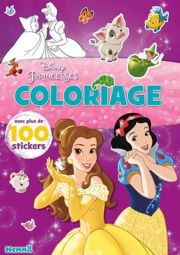 DISNEY PRINCESSES - COLORIAGE