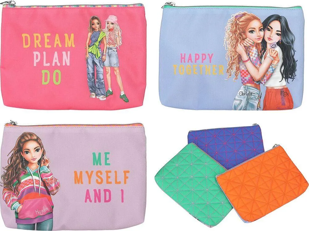 TOPMODEL TROUSSE DE TOILETTE AVEC ECRITURE JOY