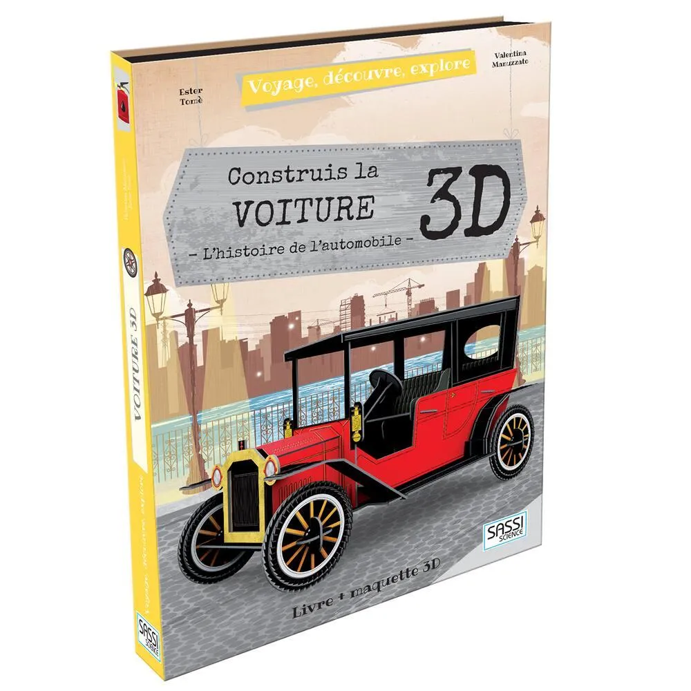 VOYAGE, DECOUVRE, EXPLORE - LA VOITURE 3D