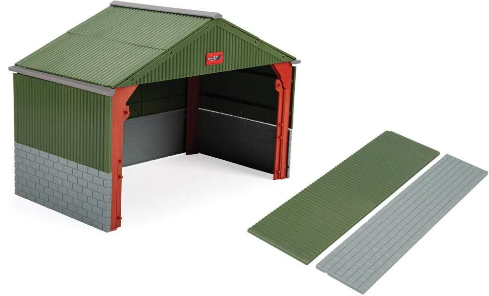 1/32 COFFRET HANGAR DE FERME A MACHINES