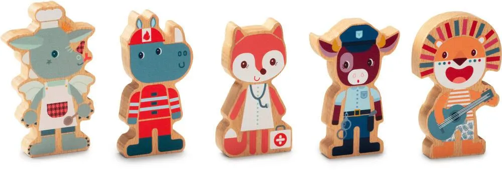 SET DES SUPERS METIERS BOIS