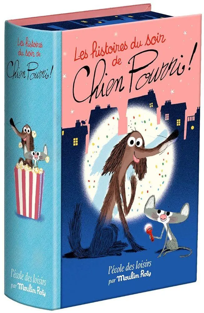 LAMPE A HISTOIRES LIVRE CHIEN POURRI ECOLE DES LOISIRS