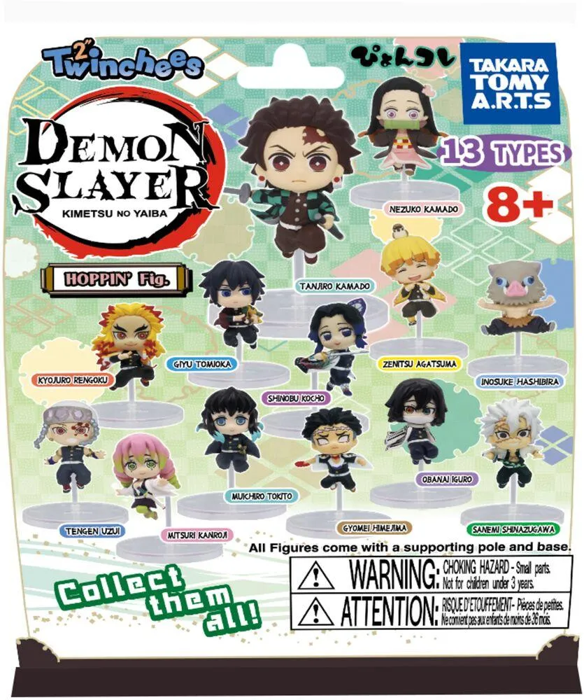TWINCHEES DEMON SLAYER HOPPIN' FIGURINES - W3