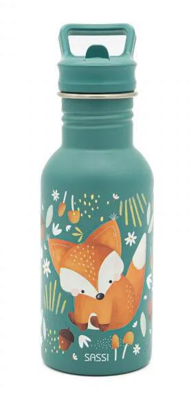 BOUTEILLE EN ACIER INOXYDABLE - 500 ML CRUNCHY LE RENARD