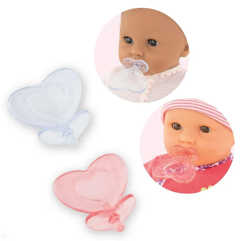 BB30 -2 TETINES POUR BEBE 30 CM COROLLE ACCESSOIRES