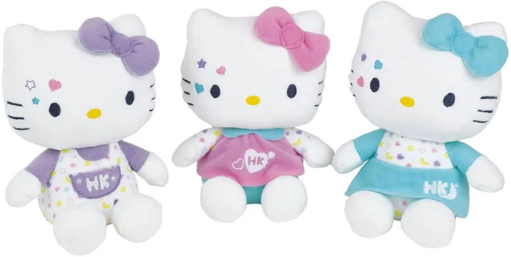 HELLO KITTY PASTEL PELUCHE 15CM