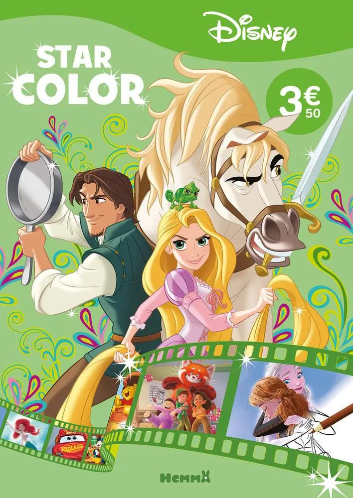 DISNEY - STAR COLOR RAIPONCE