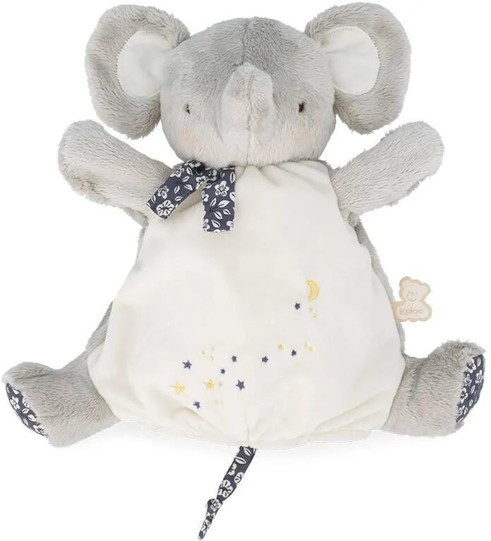 DOUDOU MARIONNETTE ELEPHANT - 24 CM